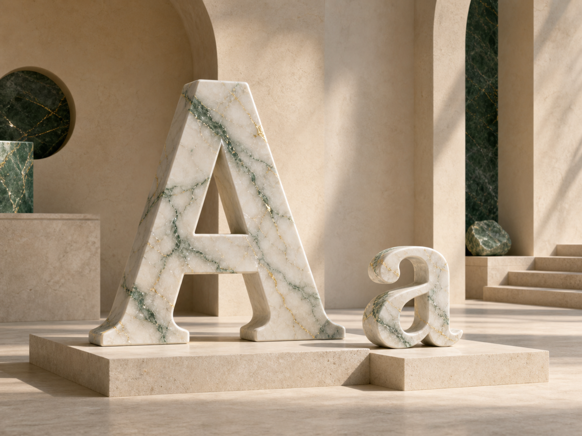 AI Marble Text