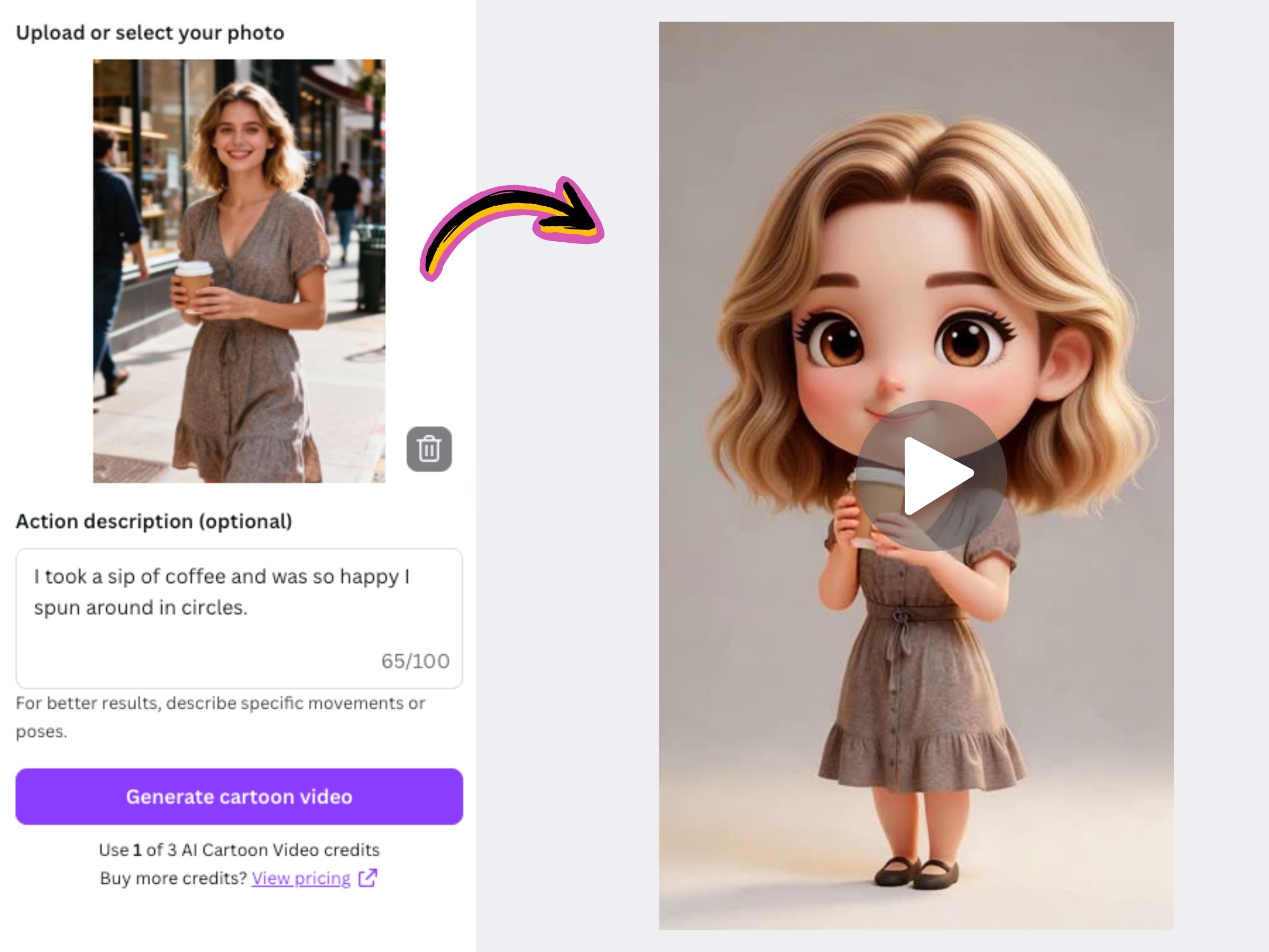 Multiple Animation Styles