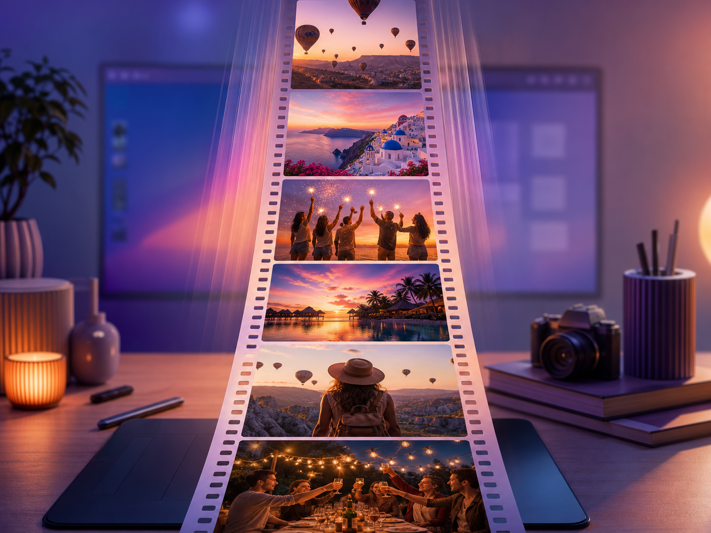 Build a rolling image sequence