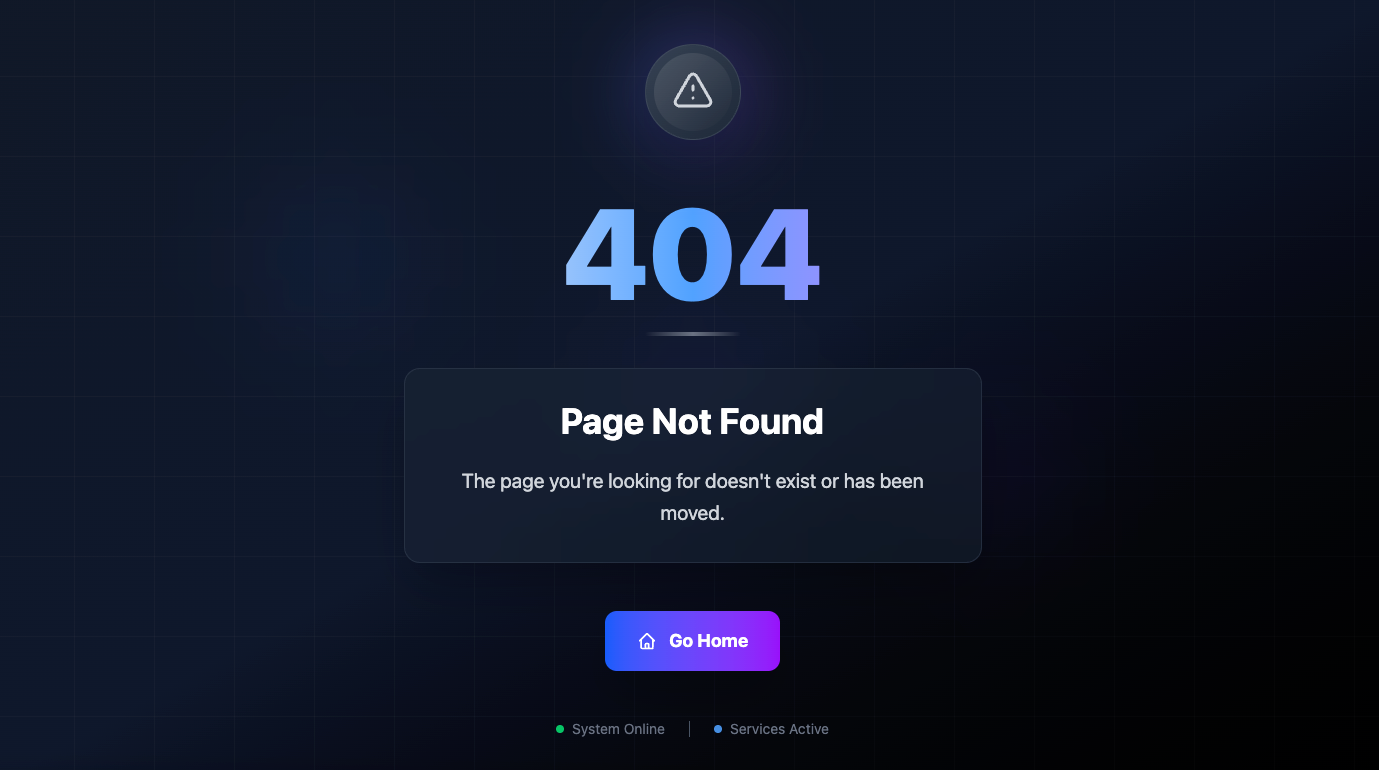 Template - 404